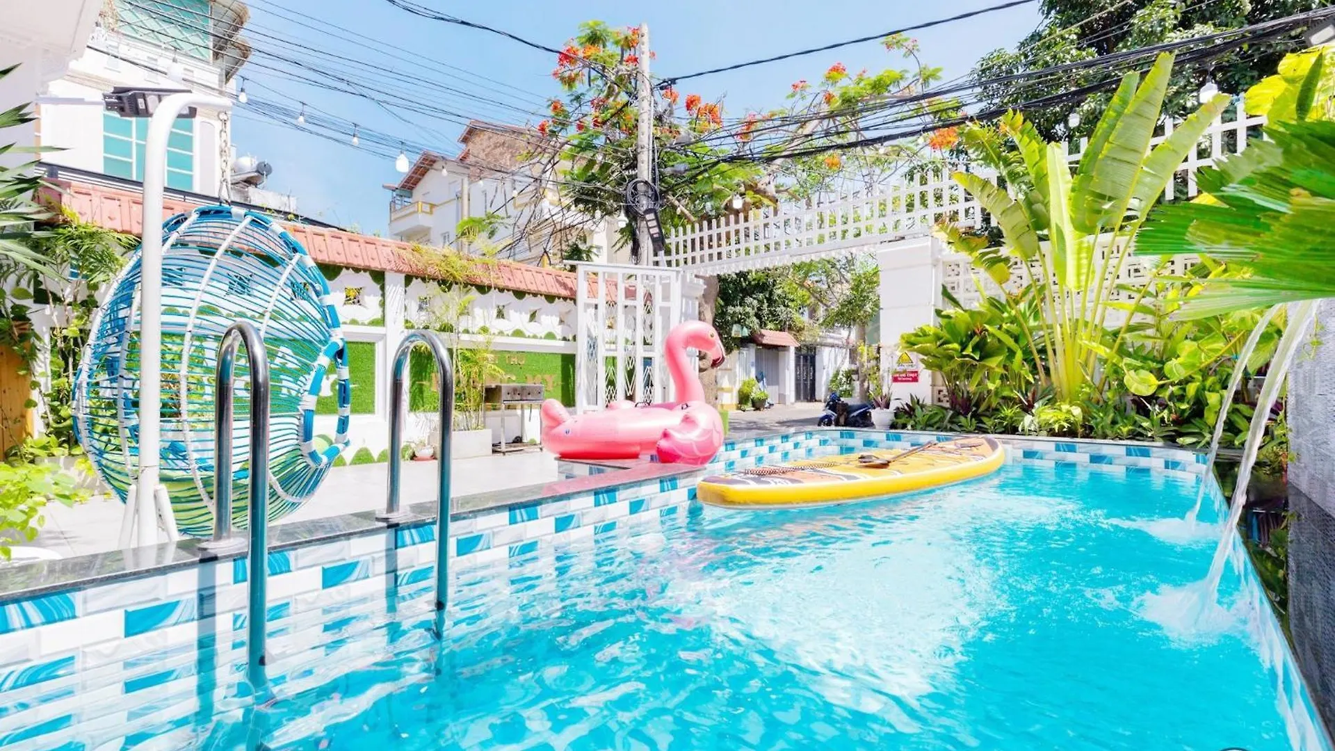 Villa Biet Thu Blue Day Vo Thi Sau Free Xe May Va Phao Boi Vung Tau Vietnam